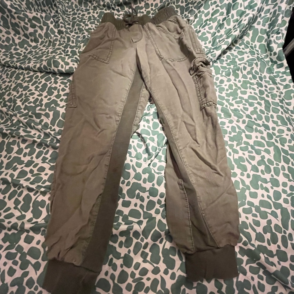 Justice green cargo pants